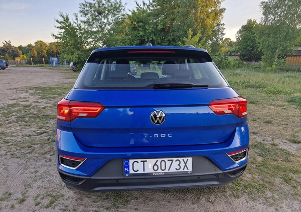 Volkswagen T-Roc cena 87900 przebieg: 3200, rok produkcji 2021 z Toruń małe 254